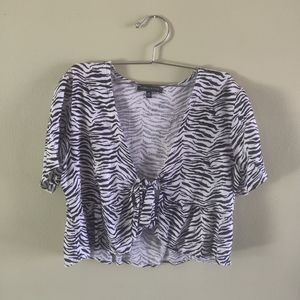 Kendall + Kylie crop top